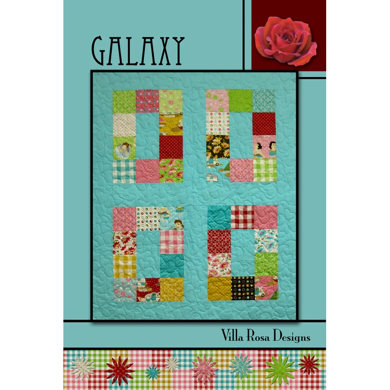 Galaxy Quilt Patten by Villa Rosa Design