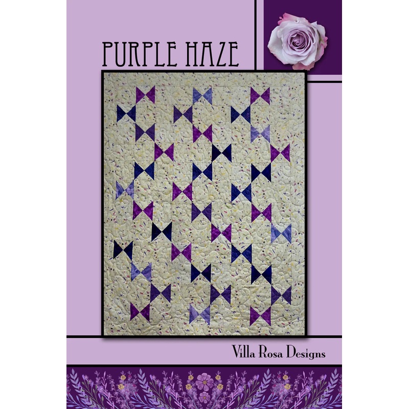 Purple Haze Quilt Patten by Villa Rosa Design