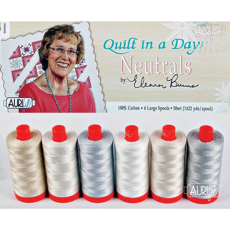 Quilt In A Day Neutrals 50wt Cotton  EB50QD6- Special Order