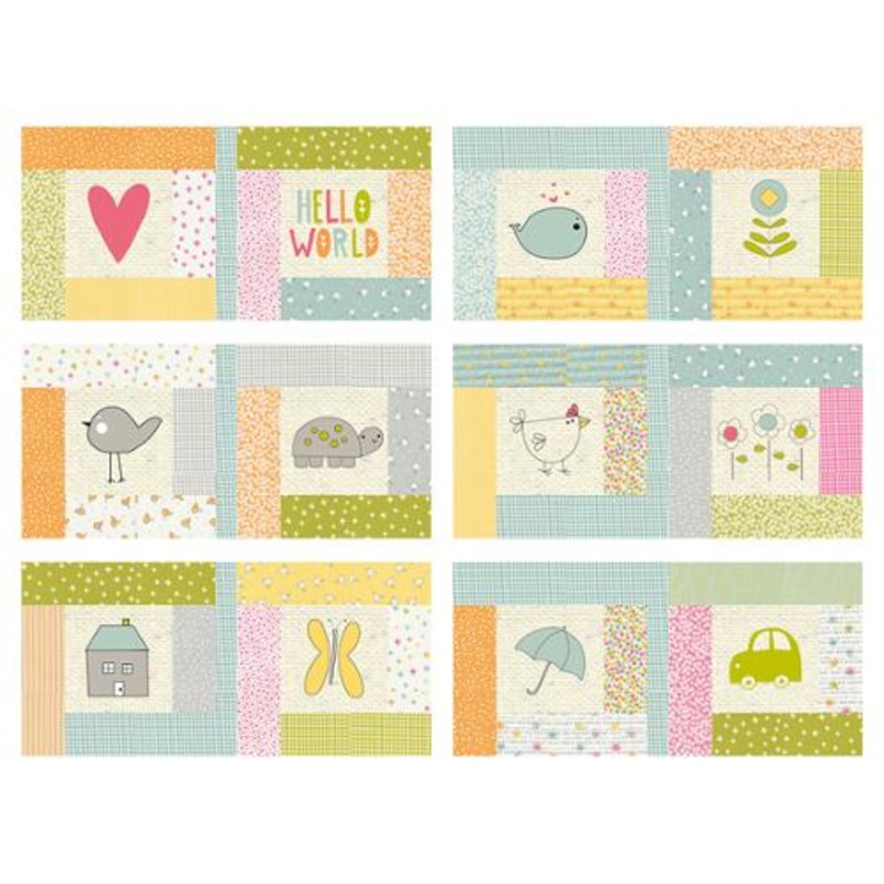 Hello World Kid's Book Quilt Pattern