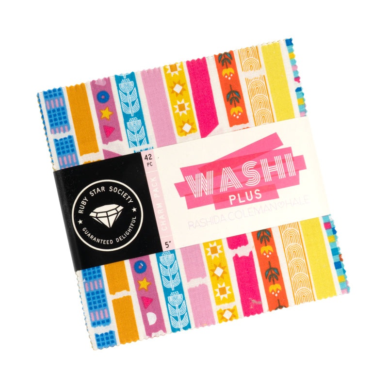 Washi Plus by Rashida Coleman-Hale : Charm Pack (Estimated Arrival August 2025)