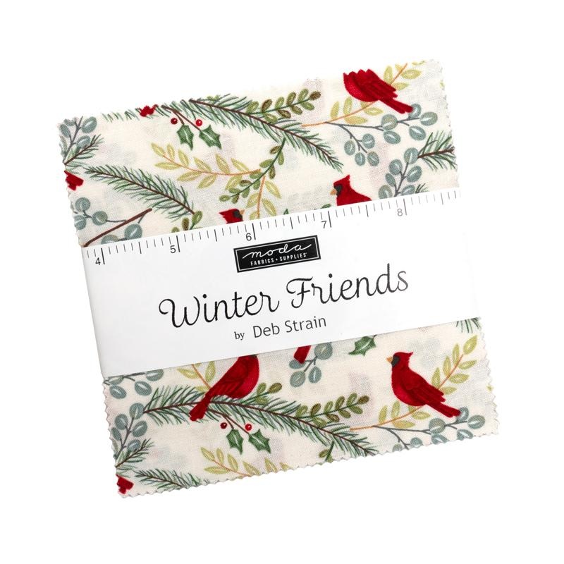 Winter Friends by Deb Strain : Charm Pack (Estimated Ship Date June 2025)