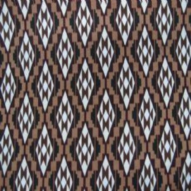 45" Western 100% Cotton Maddox Brown