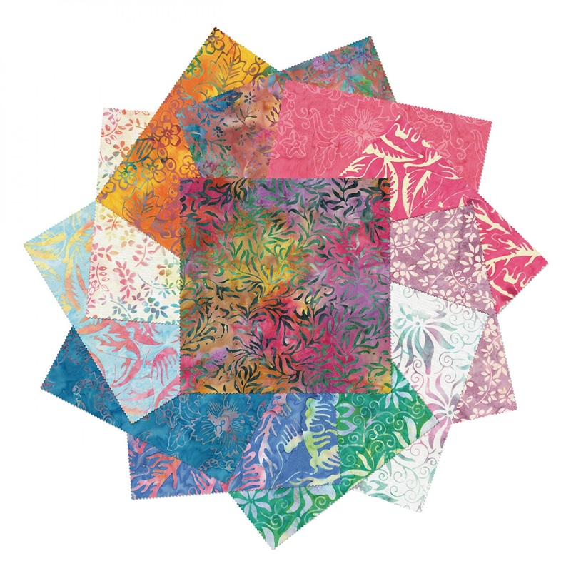 Bali Samba by Benartex - 42 pc 10" Squares - Special Order (Expected Arrival September 2025)