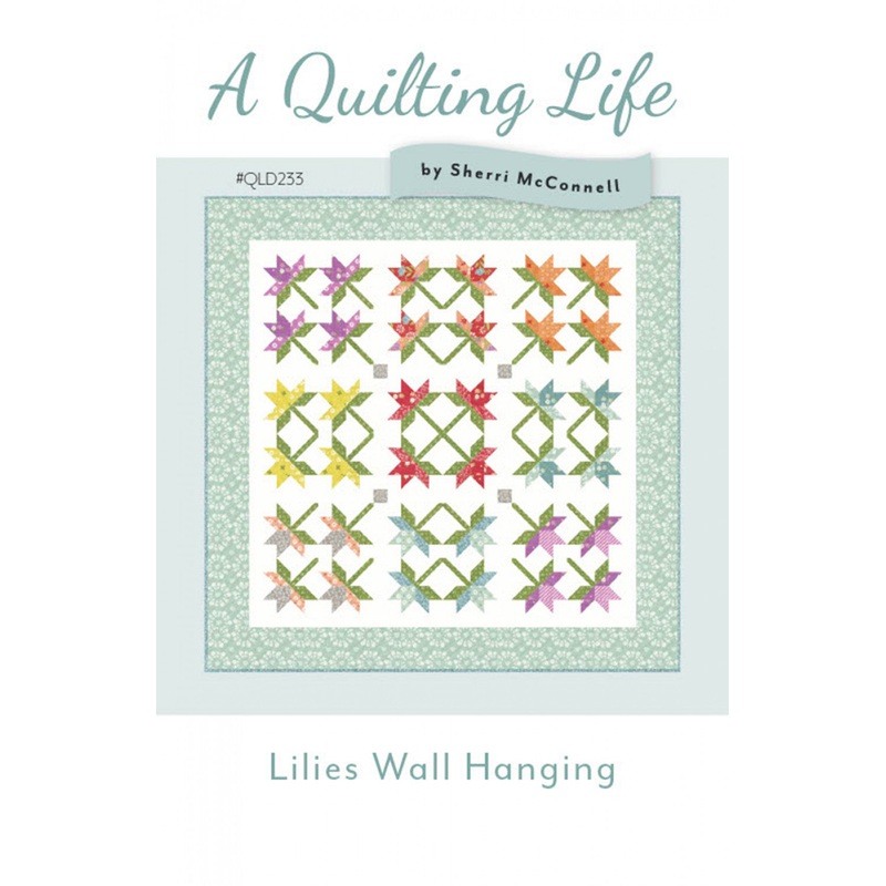 Lilies Wall Hanging # QLD233 - Special Order