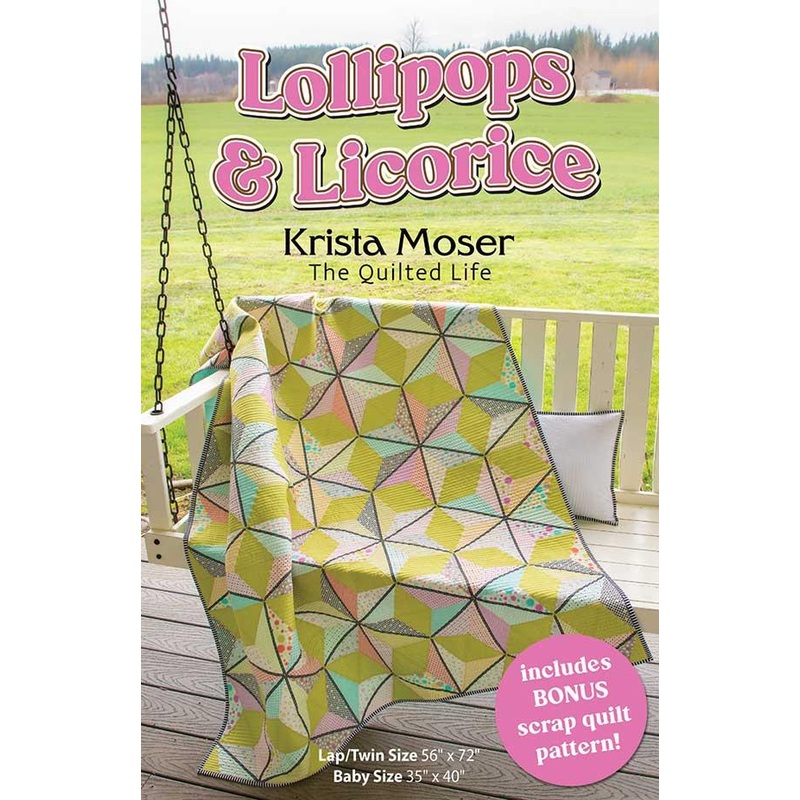 Lollipops & Licorice Quilt Pattern #KM 10025 - Special Order