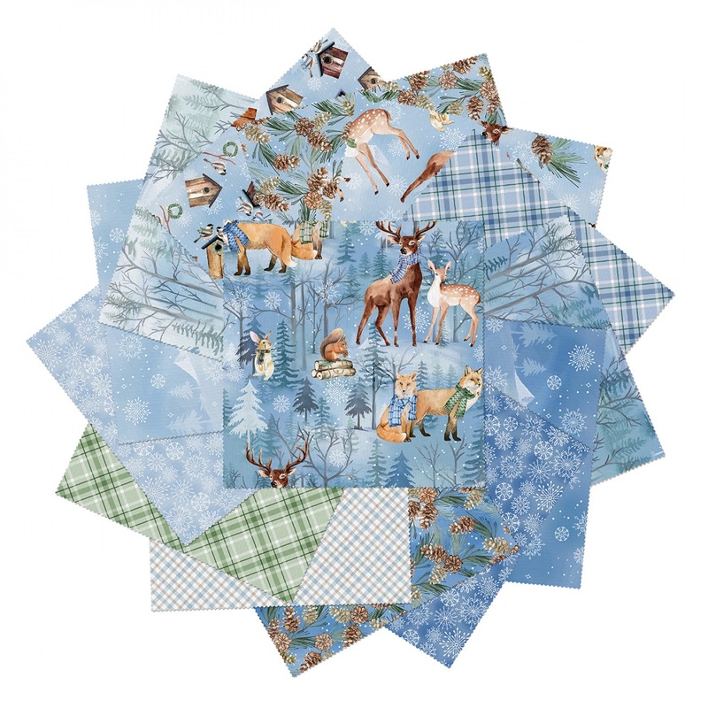 Woodland Wonderland by Nicole DeCamp - 10" Squares - Special Order (Expected Arrival September 2025)
