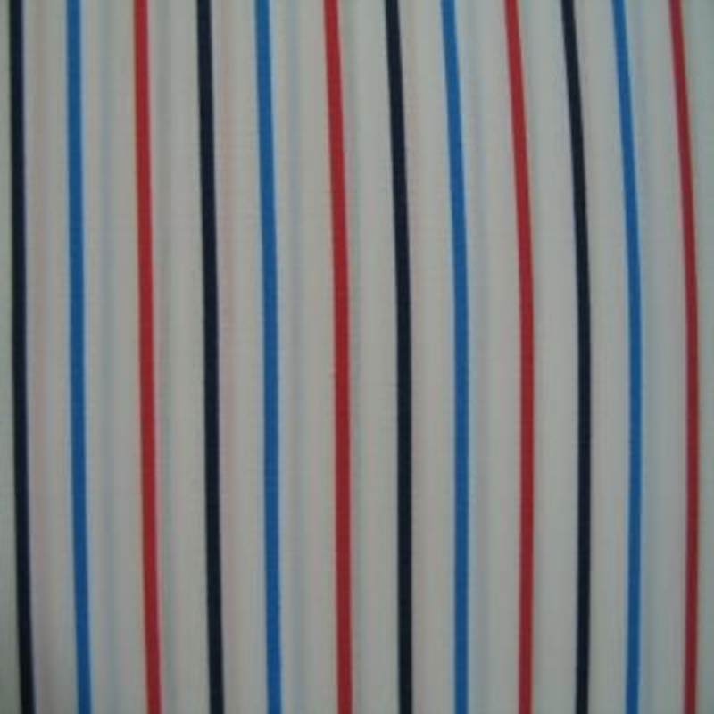 45" Stripe Navy, Red, Blue and White