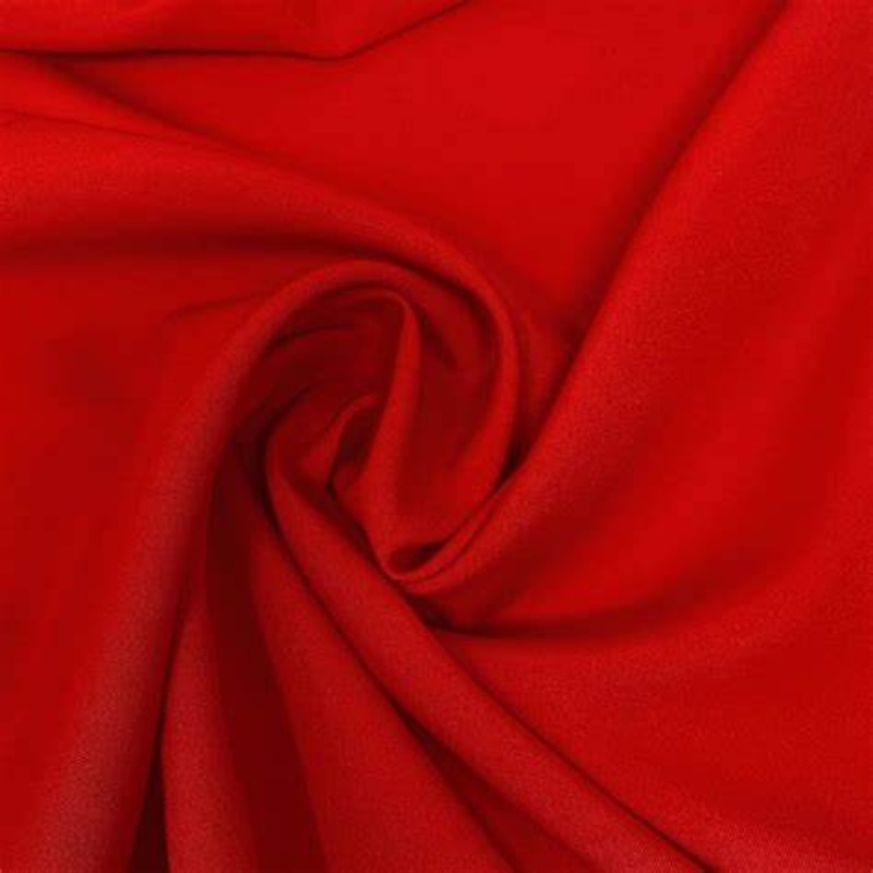 60" Wide Poplin Plus Red 100% Polyester (4050 RED)