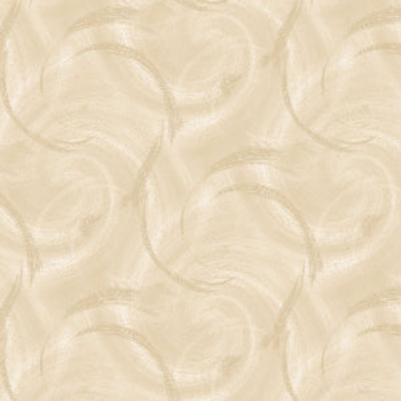 Blank Quilting Spin Flannel 3995F-41 Cream - Quasi Circle Texture Sold by The Yard 100% Cotton