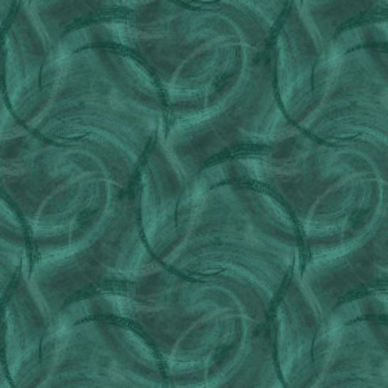 Blank Quilting Spin Flannel 3995F-66 Green - Quasi Circle Texture Sold by The Yard 100% Cotton