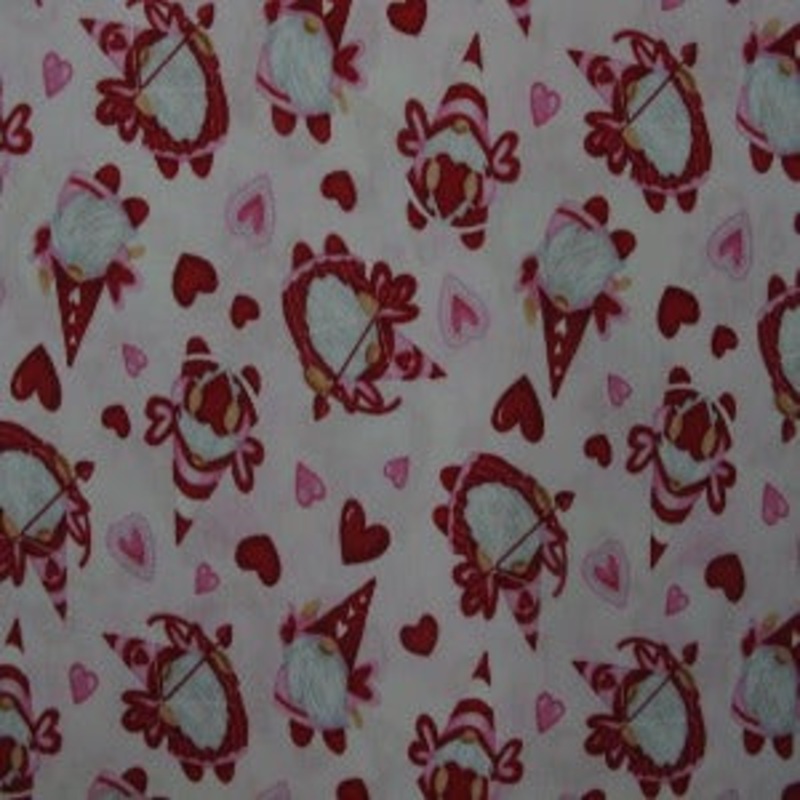 45" Gnomies Love Cupid Pink 9782 22PINK