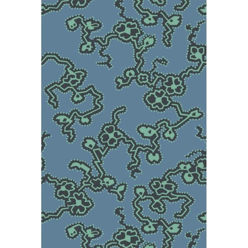 Adelaide Wallpaper - Chinese Blue - 6304 - Farrow & Ball