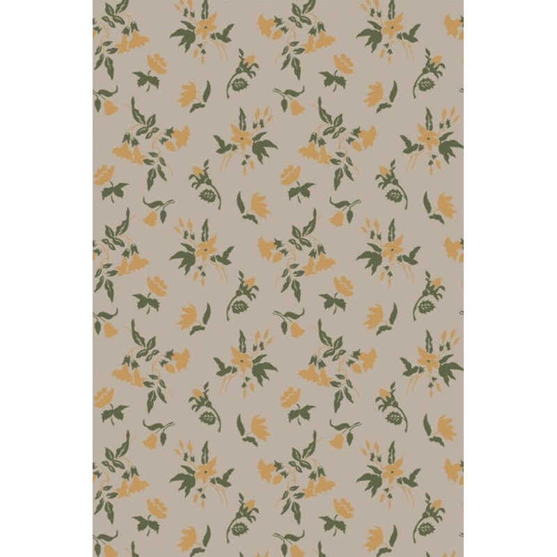 Auguste Wallpaper - India Yellow - 6504 - Farrow & Ball