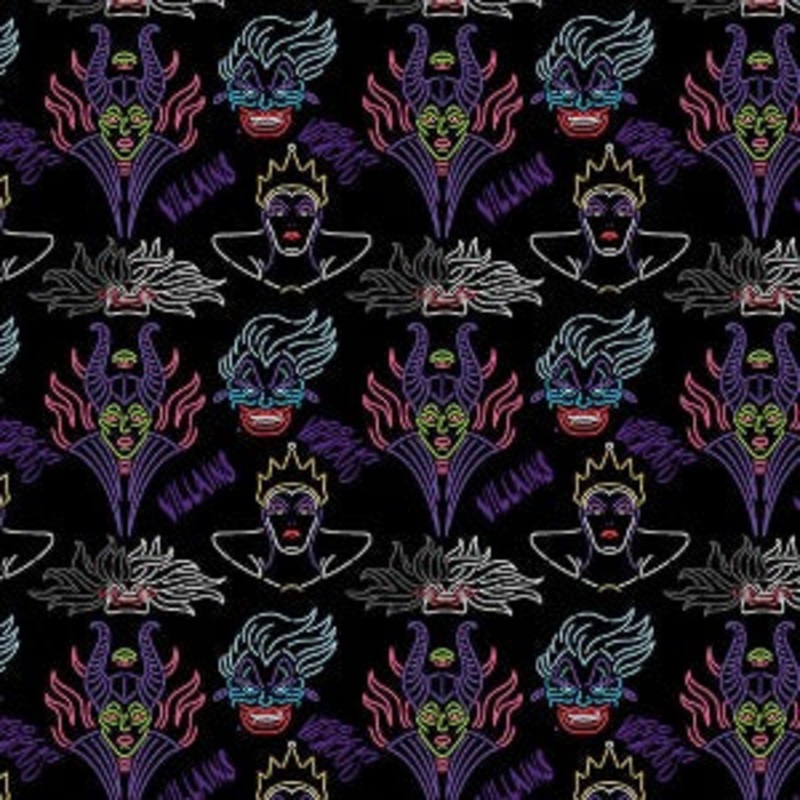 Disney Villains Villain Outline Black