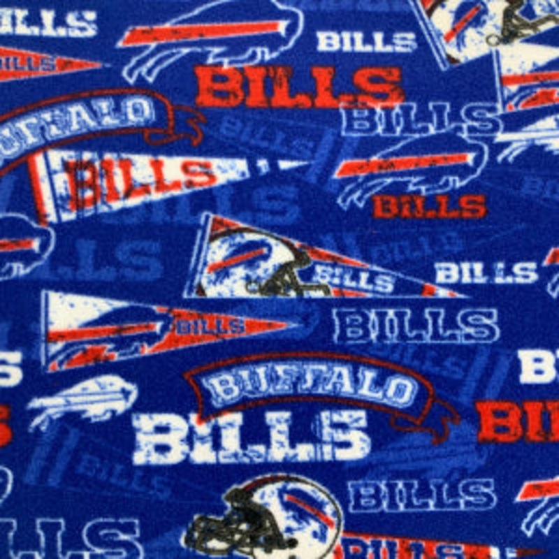 Fabric Traditions Buffalo Bills Retro Sold by the yard