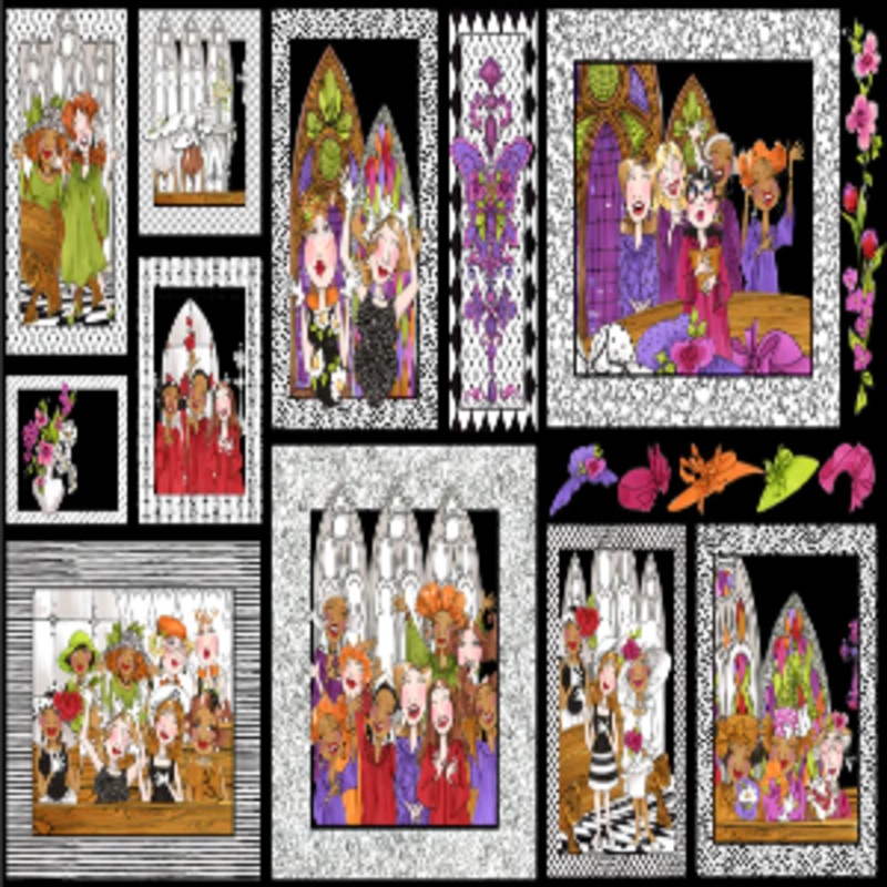 Loralie Designs Church Ladies 100% Cotton