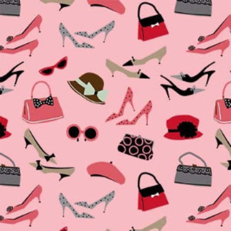 Michael Miller Fabrics Glamourous and Fabulous 100% Cotton Sold by The Yard