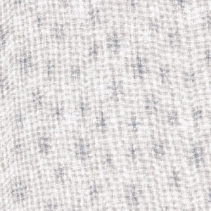Packed Snowflakes Cotton Fabric Sold by The Yard 100% Cotton