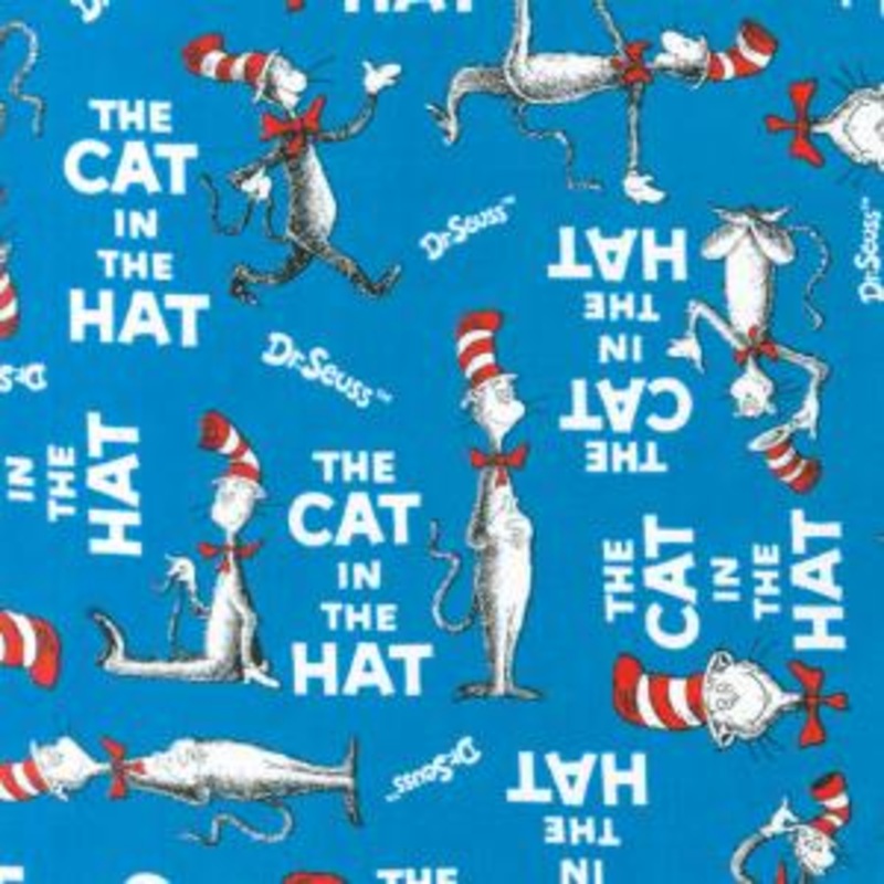 Robert Kaufman Fabrics The Cat in The Hat Celebration 100% Cotton Sold by The Yard