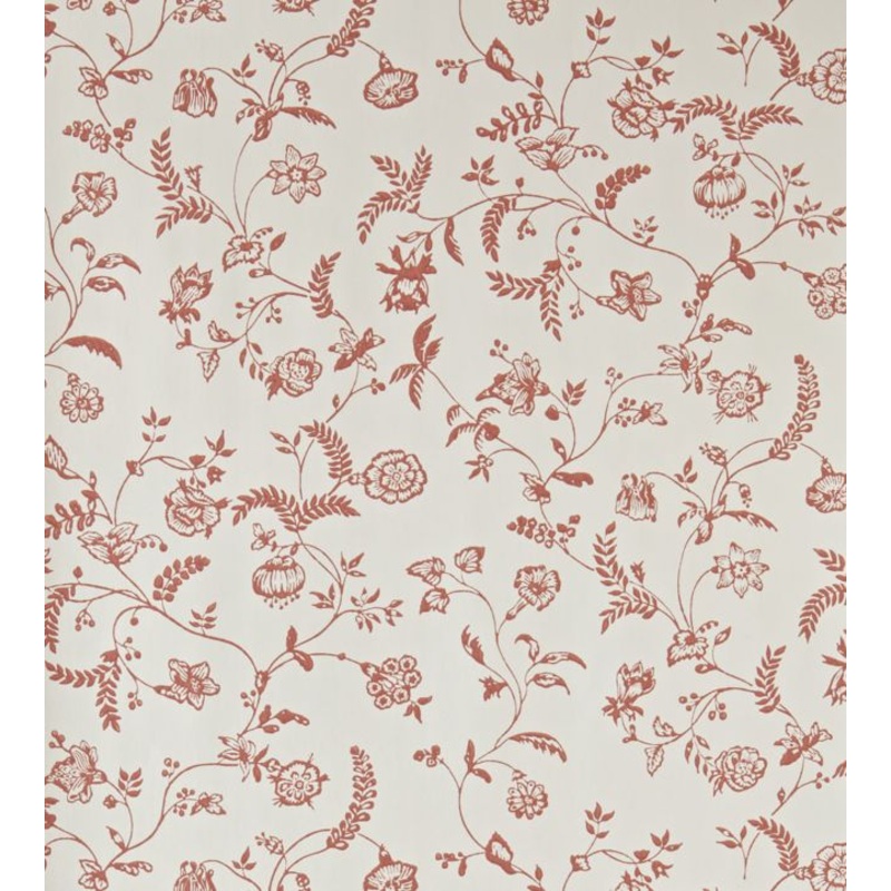 Uppark Wallpaper - Red - 533 - Farrow & Ball