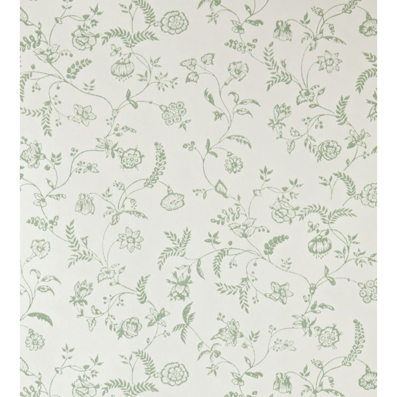 Uppark Wallpaper - Suffield Green - 549 - Farrow & Ball