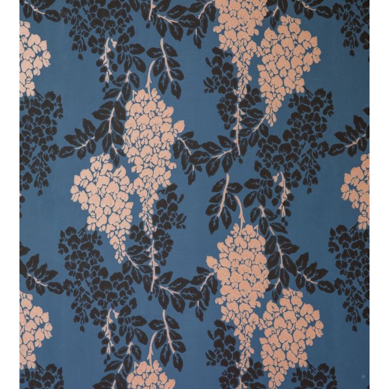 Wisteria Wallpaper - Stiffkey Blue - 2223 - Farrow & Ball