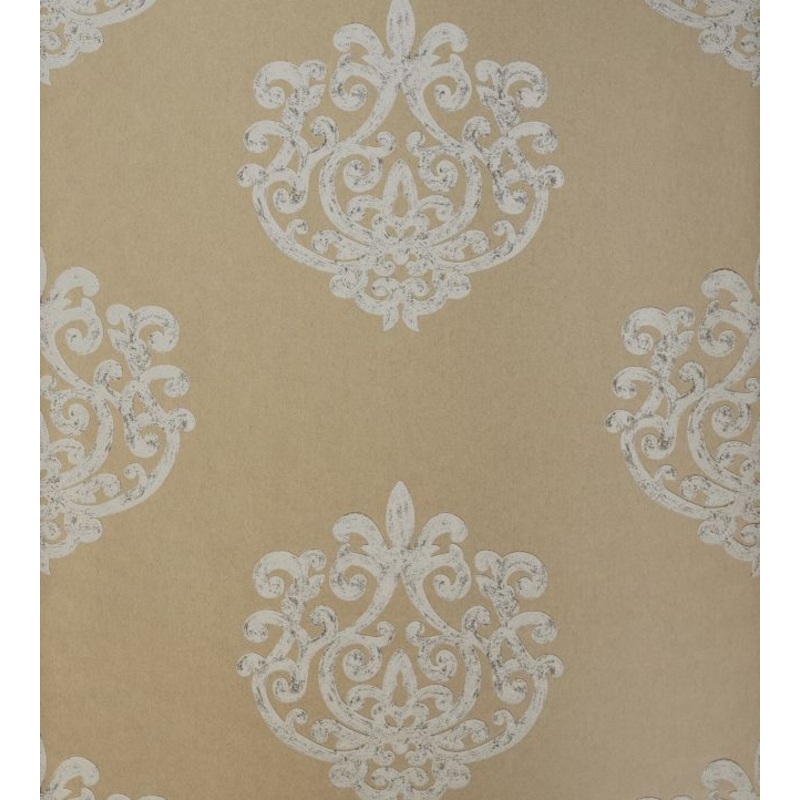 Arran Wallpaper - Metallic Gold - AT1451 - Anna French