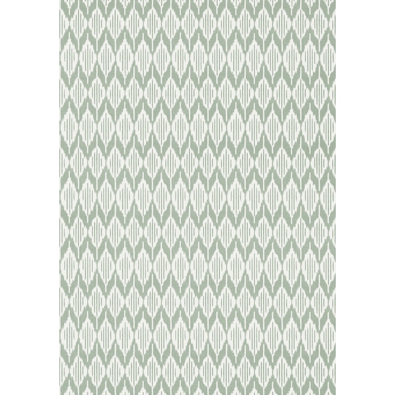 Balin Ikat Wallpaper - Sage - AT79131 - Anna French
