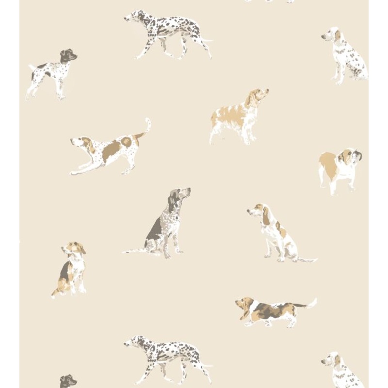 Buddy Wallpaper - Neutral - AT24601 - Anna French