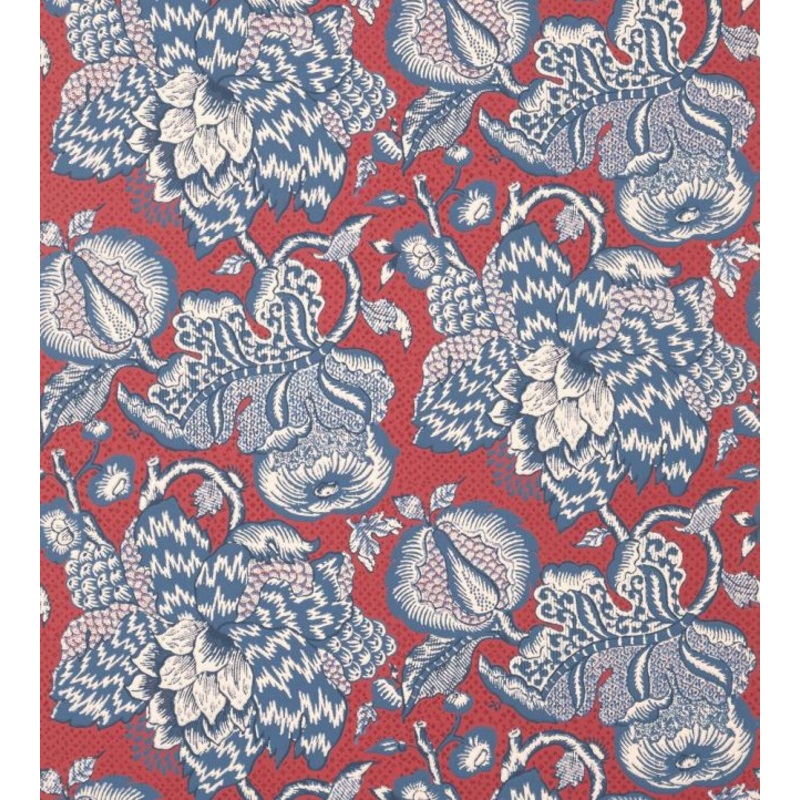 Westmont Wallpaper - Red and Blue - AT15109 - Anna French