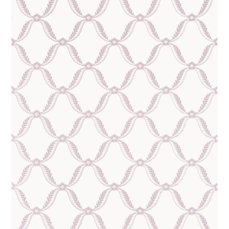 Tate Trellis Wallpaper - Lavender - AT57880 - Anna French
