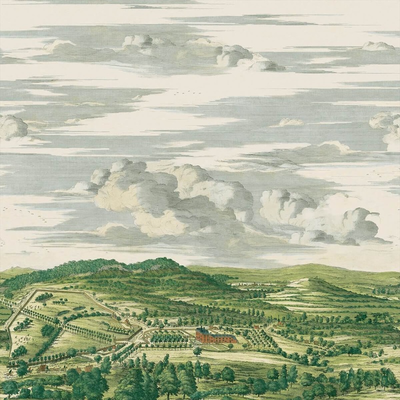 Whitcombe Park Mural Wallpaper - Natural - ATM57888 - Anna French