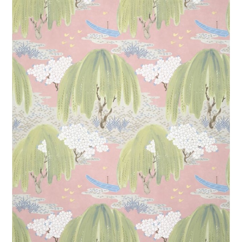 Willow Tree Wallpaper - Blush - AT23111 - Anna French