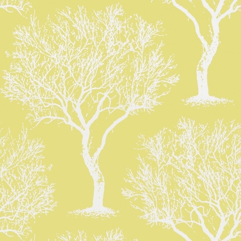 Winfell Forest Wallpaper - Citron - AT6003 - Anna French