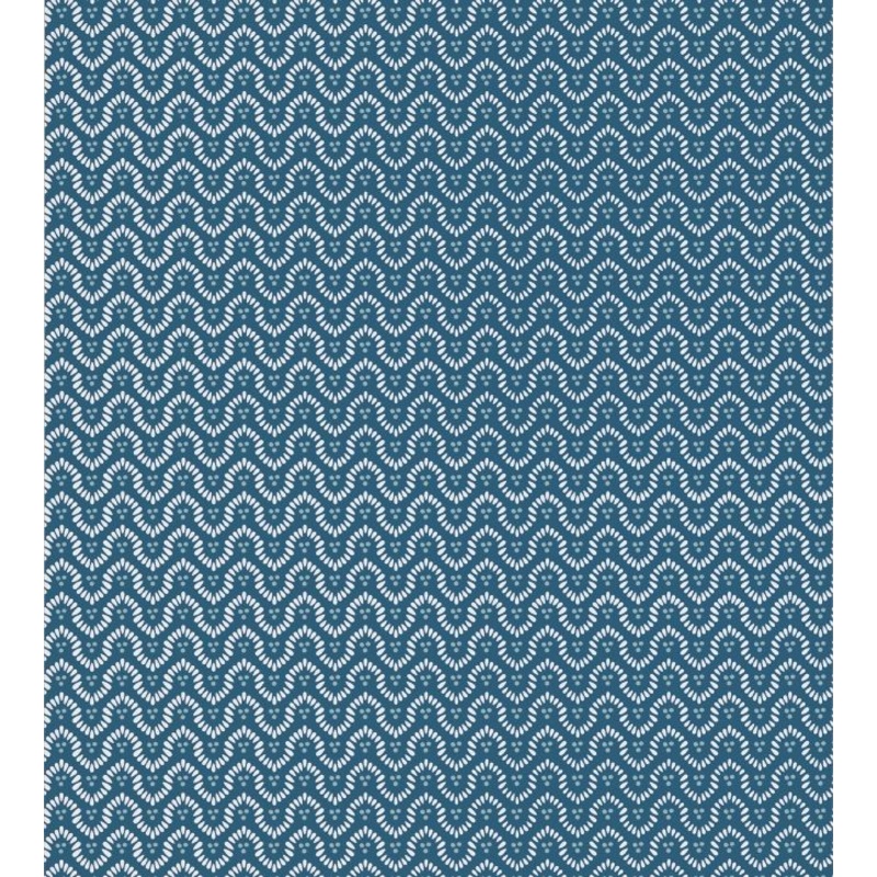 Wynford Wallpaper - Navy - AT23149 - Anna French