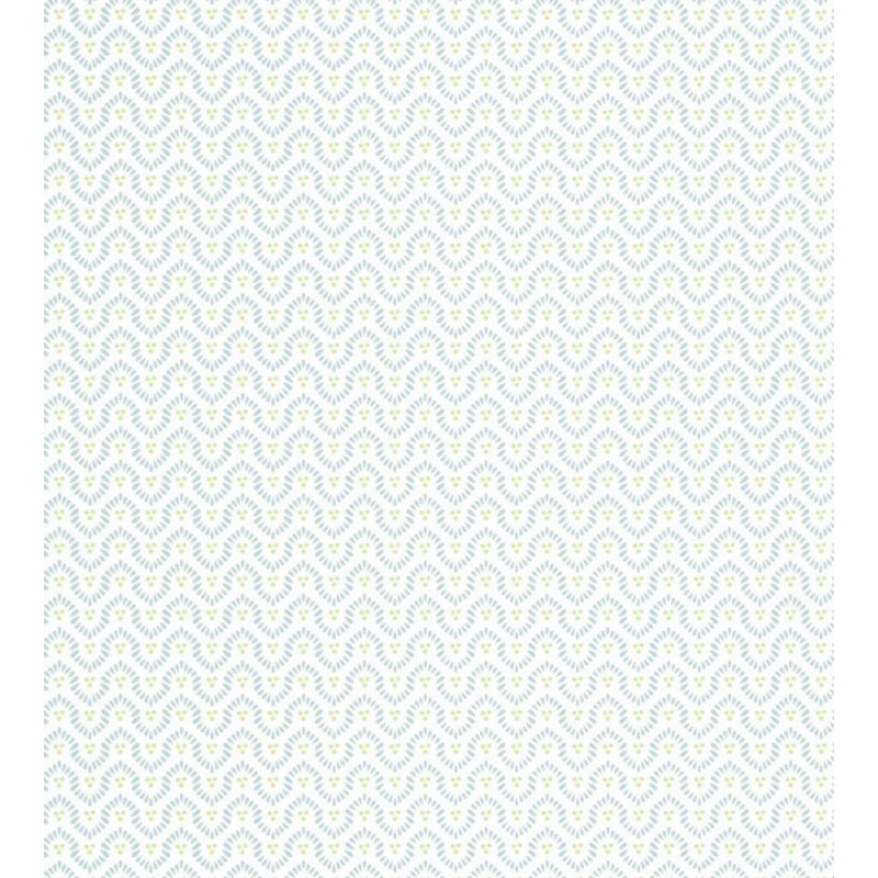 Wynford Wallpaper - Soft Blue - AT23145 - Anna French