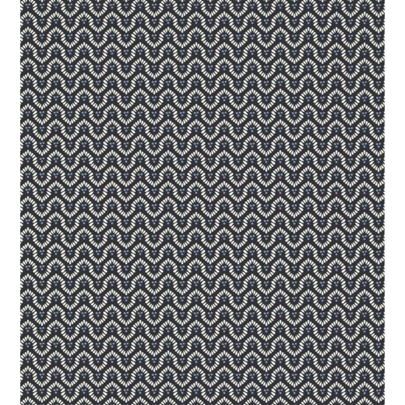 Wynford Wallpaper - Black - AT23150 - Anna French