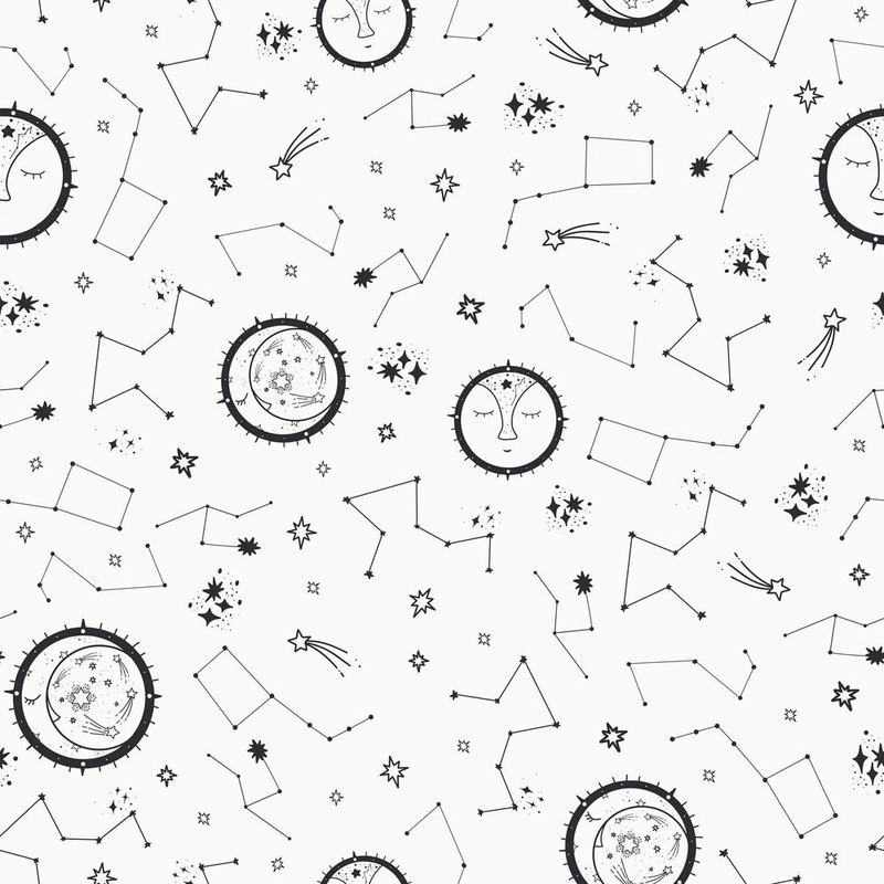 There's A Star For Everyone Wallpaper - Moon Grey