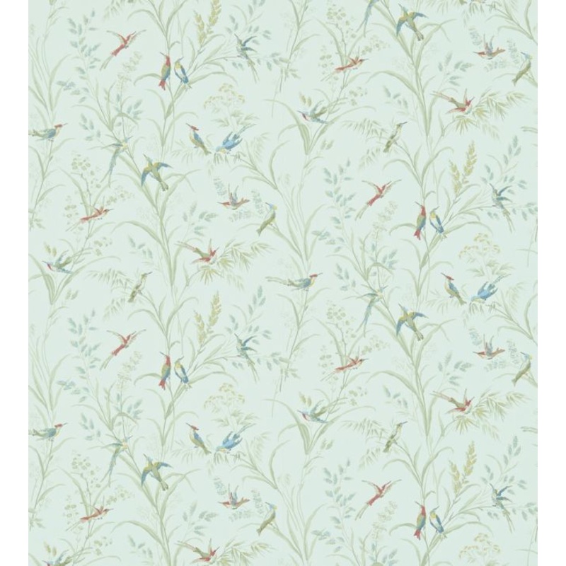 Tuileries Wallpaper - Sage/Multi - DFAB214082 - Sanderson