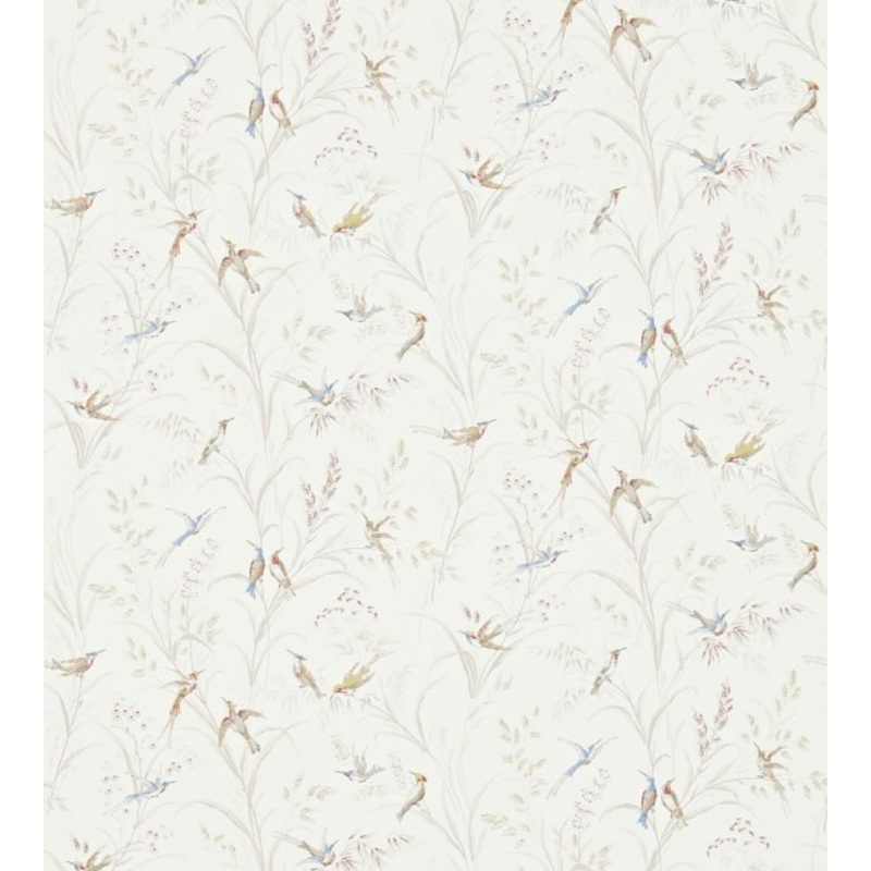 Tuileries Wallpaper - Taupe/Multi - DFAB214080 - Sanderson