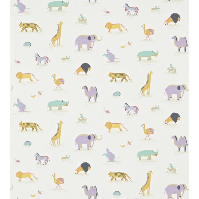 Two by Two Wallpaper - Vintage/Multi - DLIT214043 - Sanderson