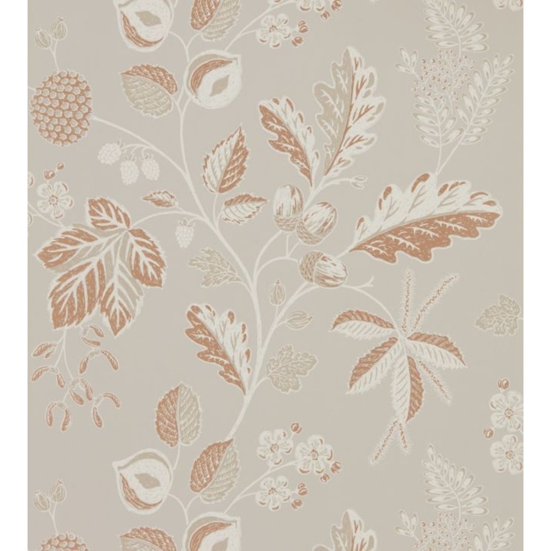 Warwick Wallpaper - Taupe - DYSI216615 - Sanderson