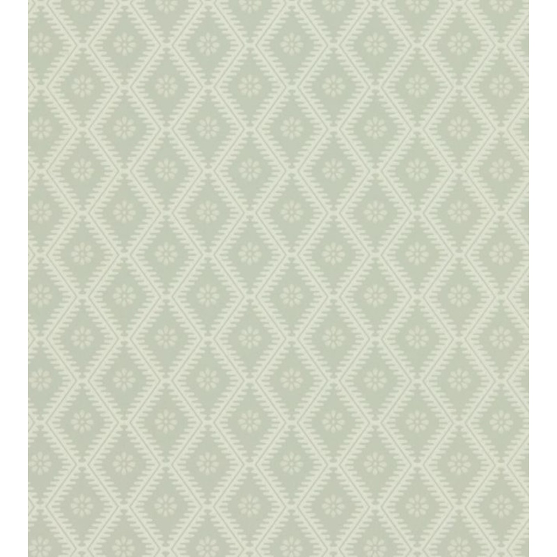 Witney Daisy Wallpaper - Lagoon - DLMW216873 - Sanderson