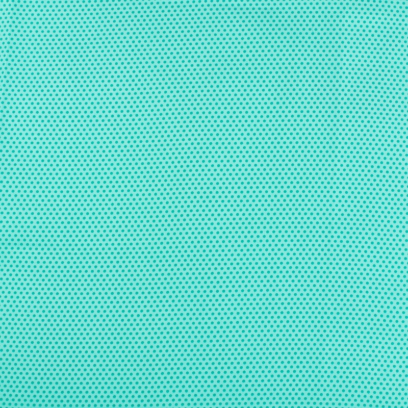 Blender Fabric - MINI DOT - Aqua