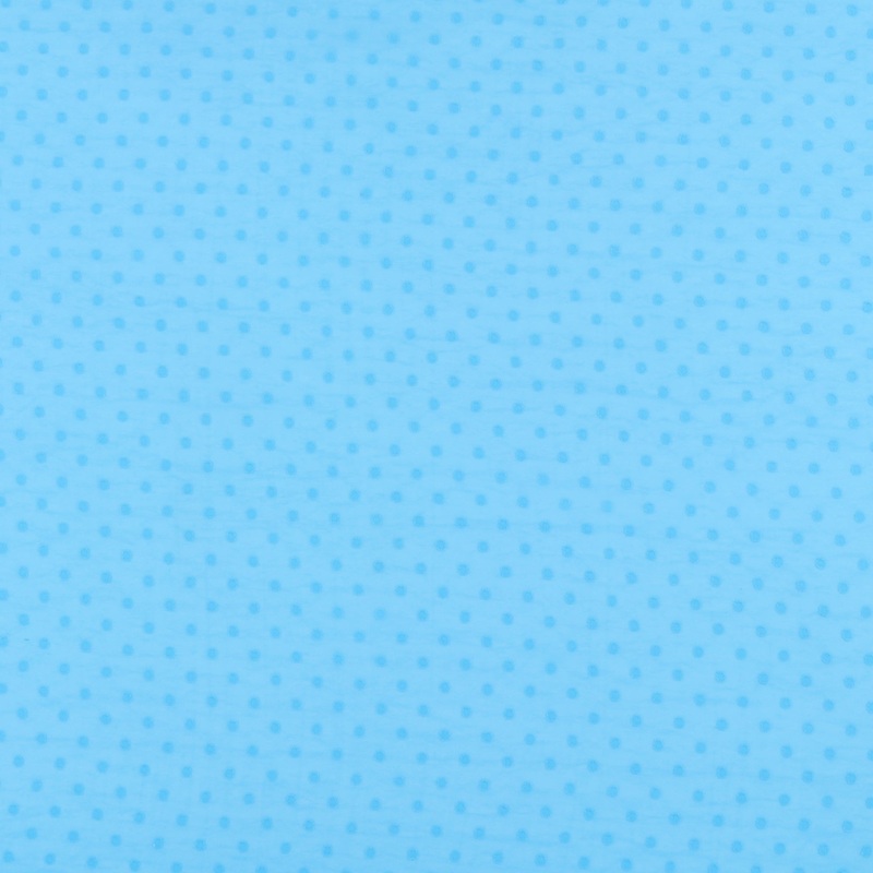 Chiffon with Dot - ROSY - Aqua