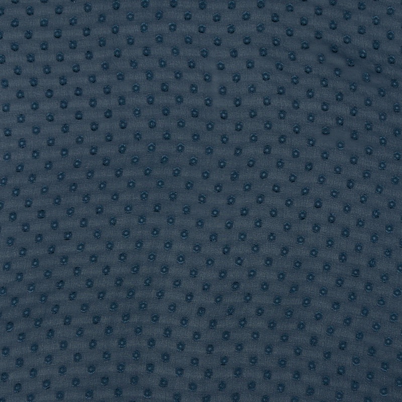 Chiffon with Dot - ROSY - Navy