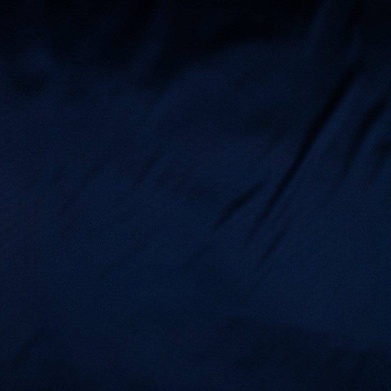 Stretch Matte Satin - CLICHY - Blue Ink