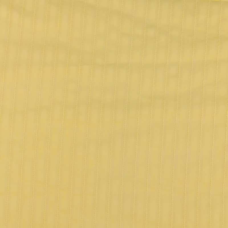 Striped Jacquard Cotton - ARIA - Banana