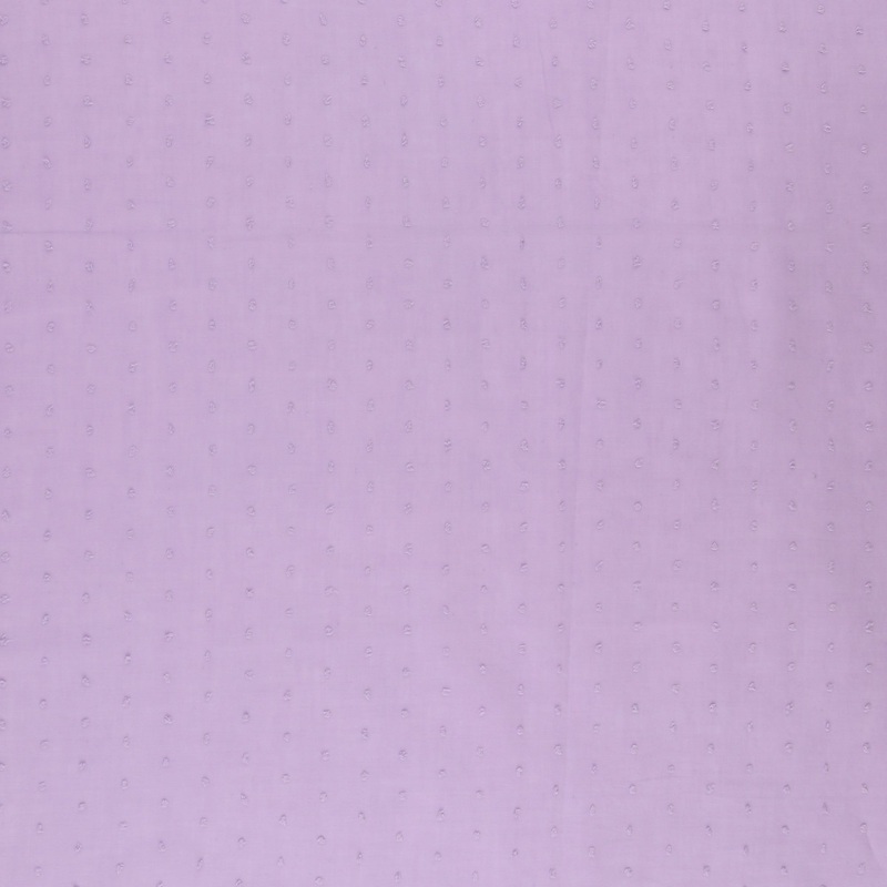 Swiss Dot Cotton - OLIVE - Lilac